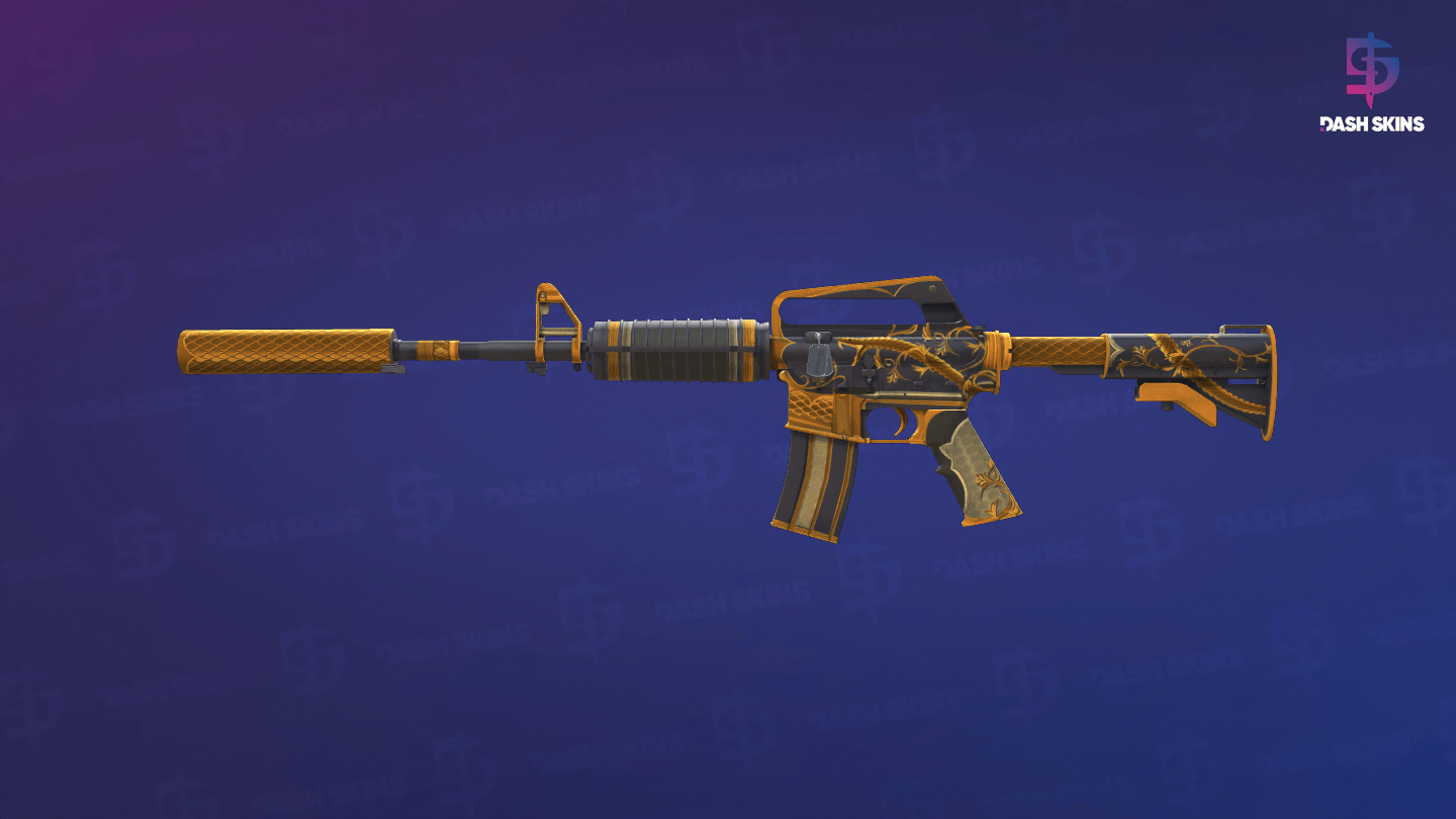 M4A1-S | Golden Coil (Field-Tested) Screenshot Playside