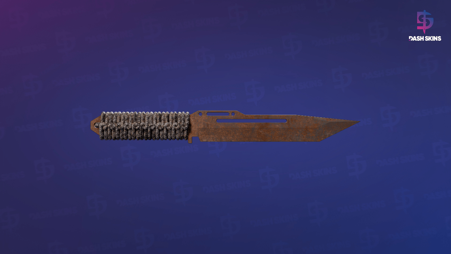 ★ Paracord Knife | Rust Coat (Battle-Scarred) Screenshot Playside
