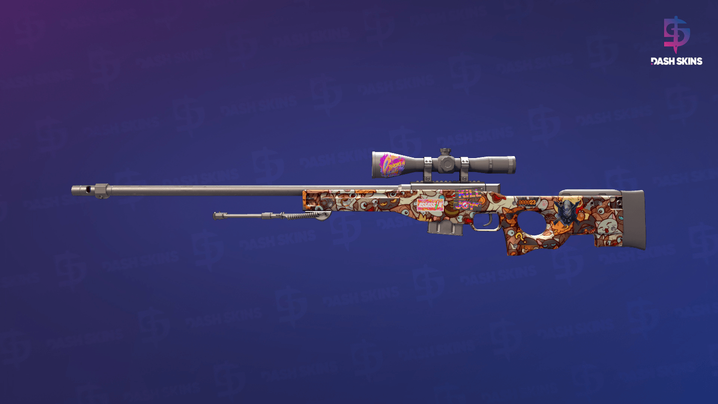 StatTrak™ AWP | PAW (Factory New) Screenshot Playside