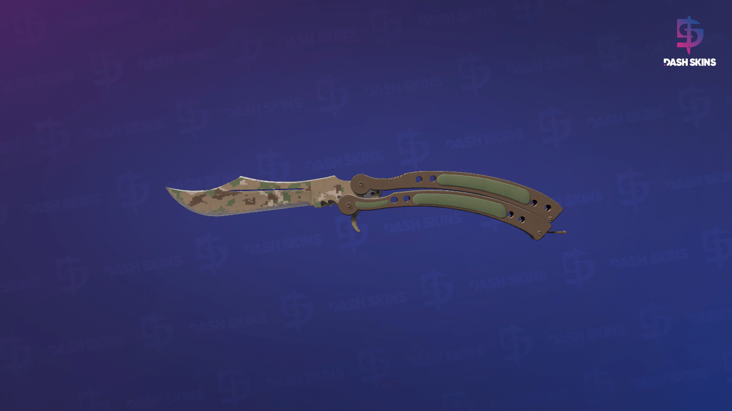 ★ Butterfly Knife | Forest DDPAT (Field-Tested) Screenshot Playside
