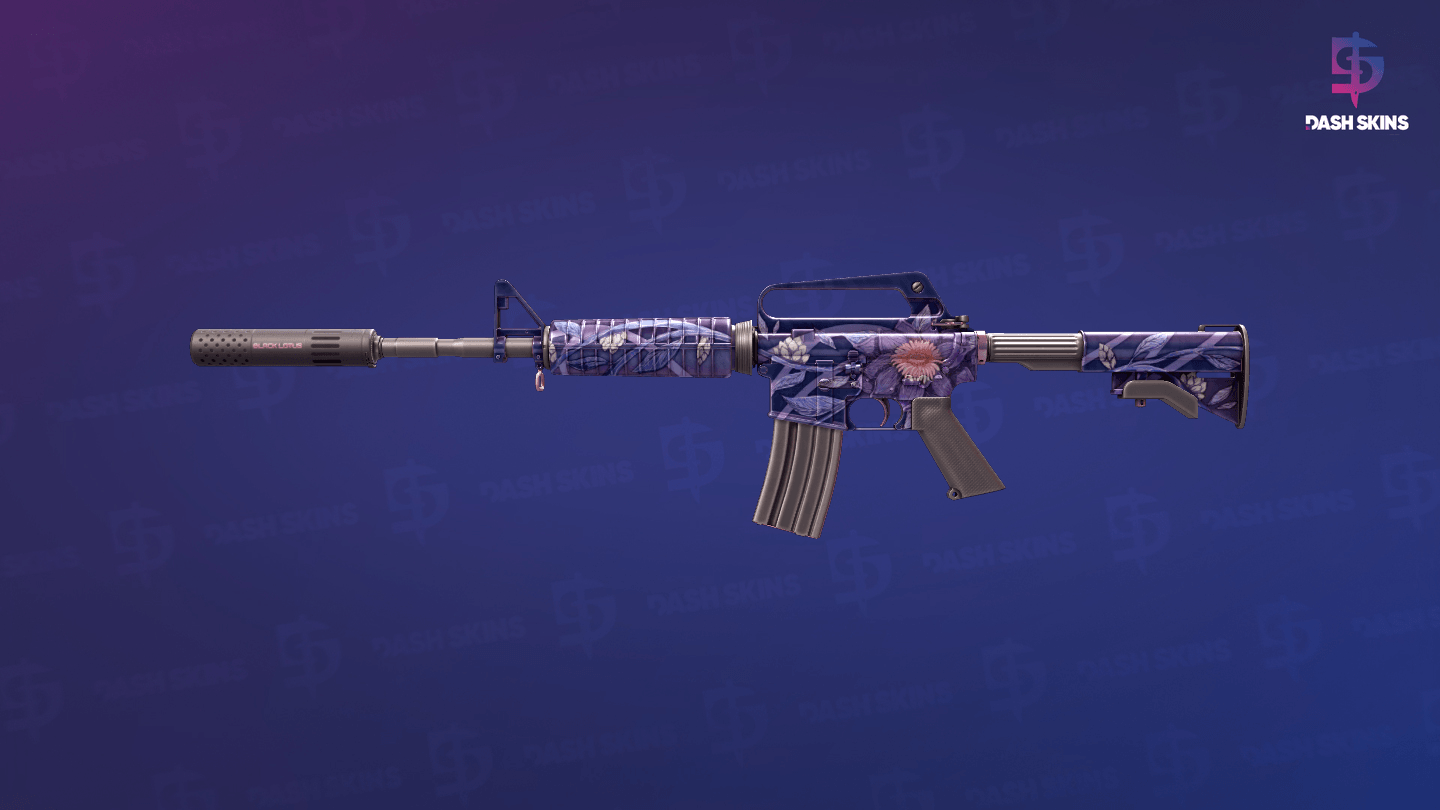M4A1-S | Black Lotus (Field-Tested) Screenshot Playside