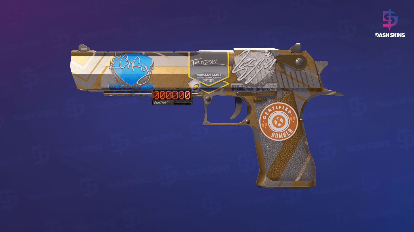StatTrak™ Desert Eagle | Bronze Deco (Factory New) Screenshot Playside