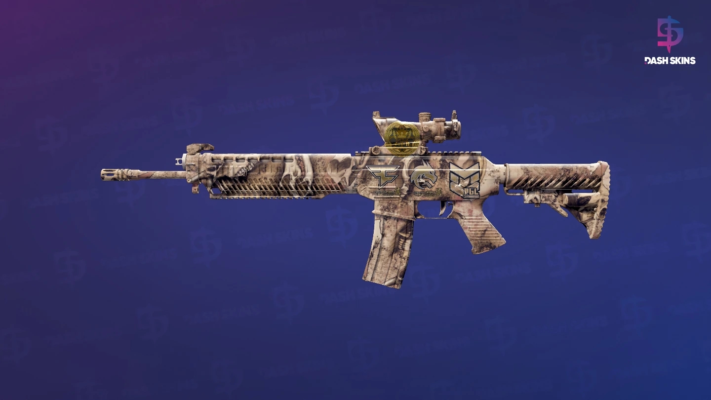 Souvenir SG 553 | Bleached (Factory New) Screenshot Playside