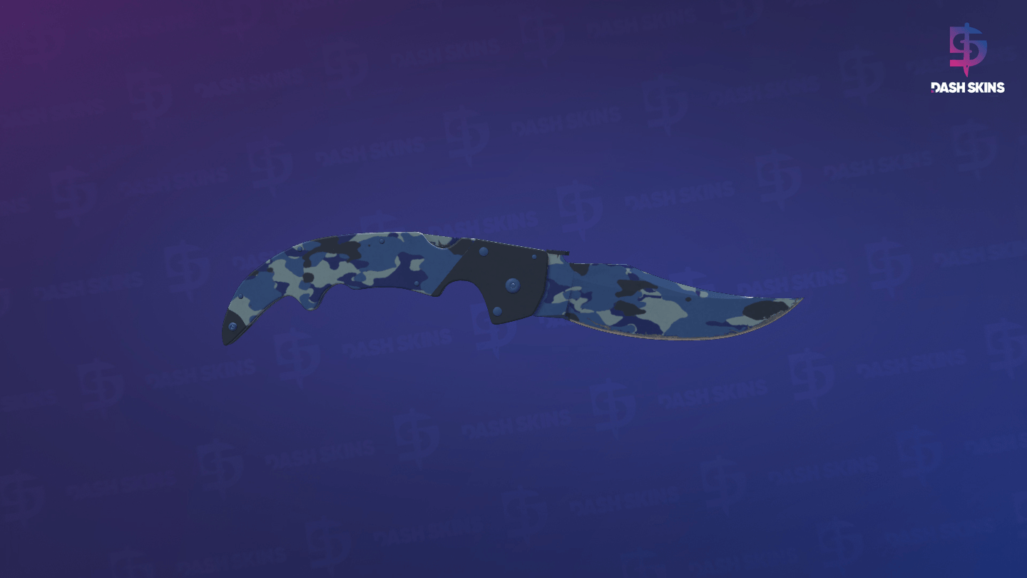 ★ Falchion Knife | Bright Water (Minimal Wear) Screenshot Playside