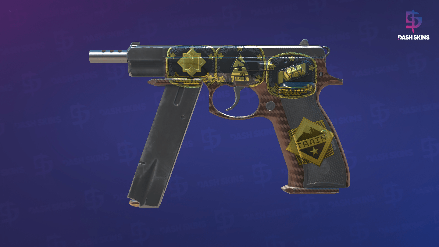 Souvenir CZ75-Auto | Copper Fiber (Factory New) Screenshot Playside