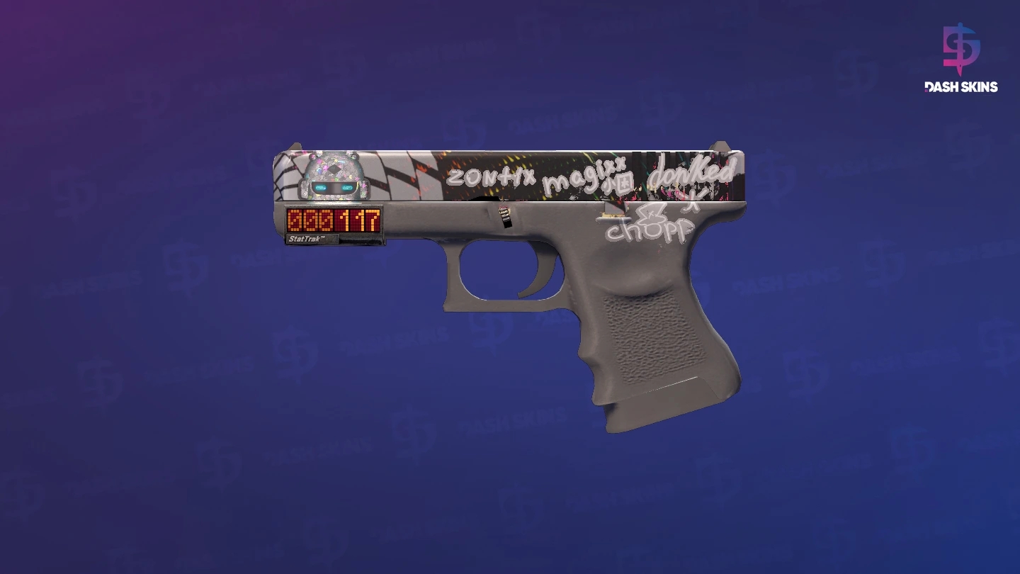 StatTrak™ Glock-18 | Grinder (Field-Tested) Screenshot Playside