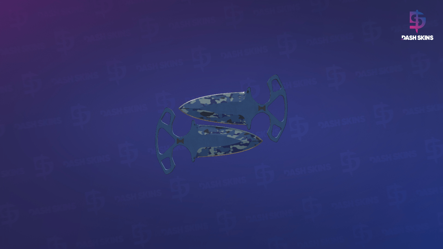 ★ Shadow Daggers | Bright Water (Field-Tested) Screenshot Playside