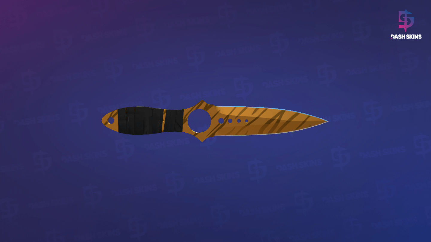 ★ Skeleton Knife | Tiger Tooth (Factory New) Screenshot Playside