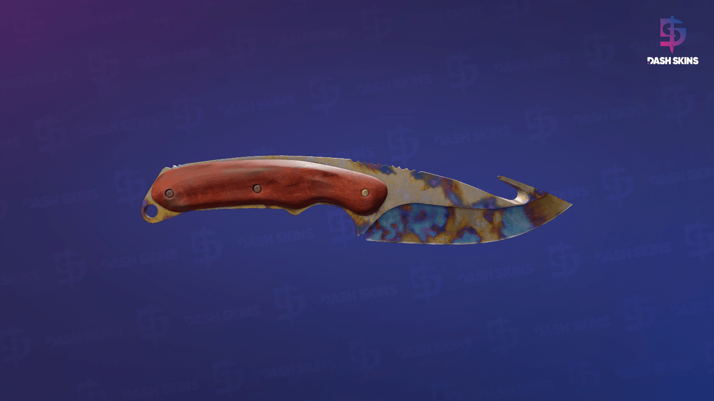 ★ Gut Knife | Case Hardened (Well-Worn) Screenshot Playside