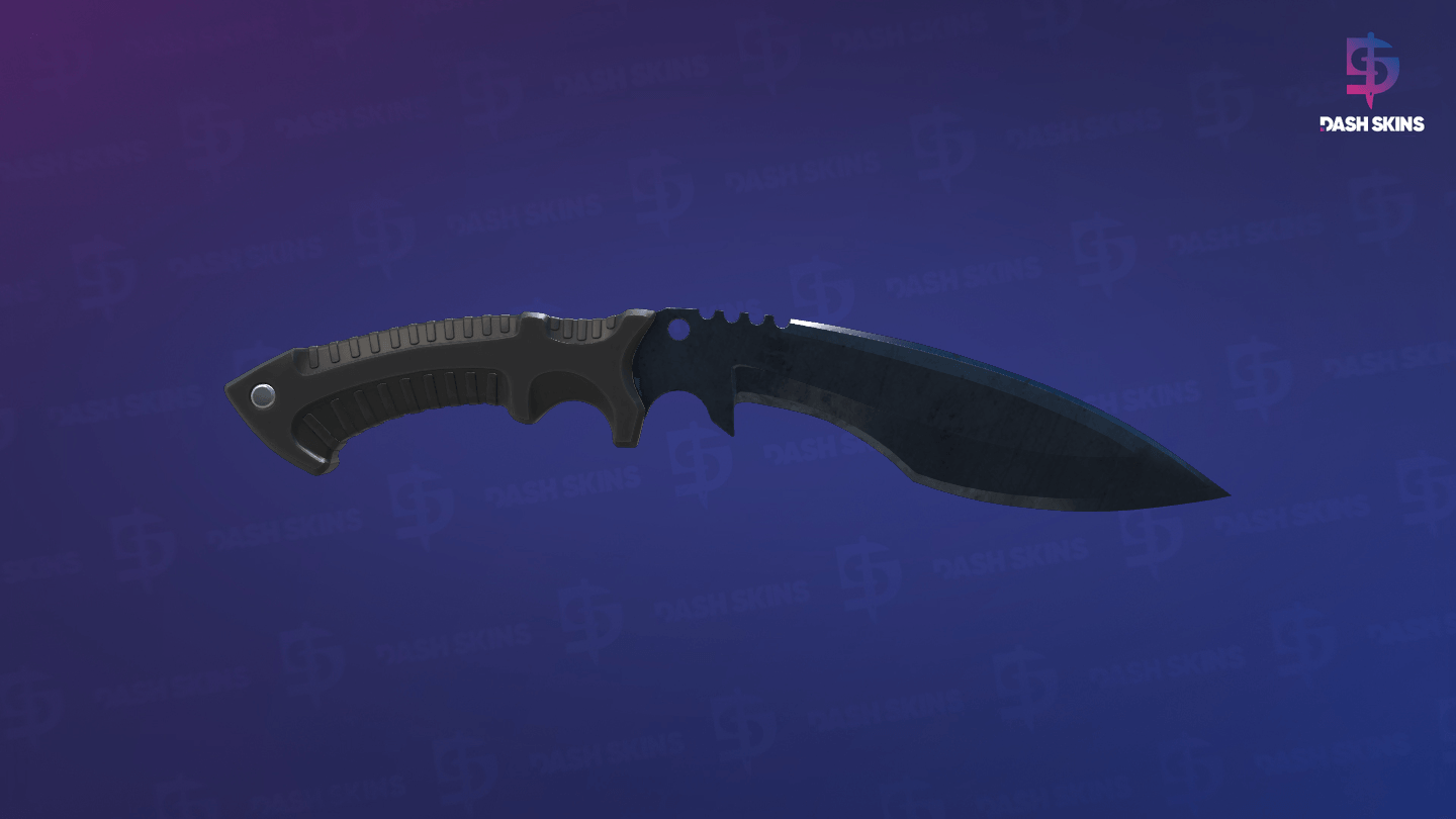 ★ Kukri Knife | Blue Steel (Field-Tested) Screenshot Playside