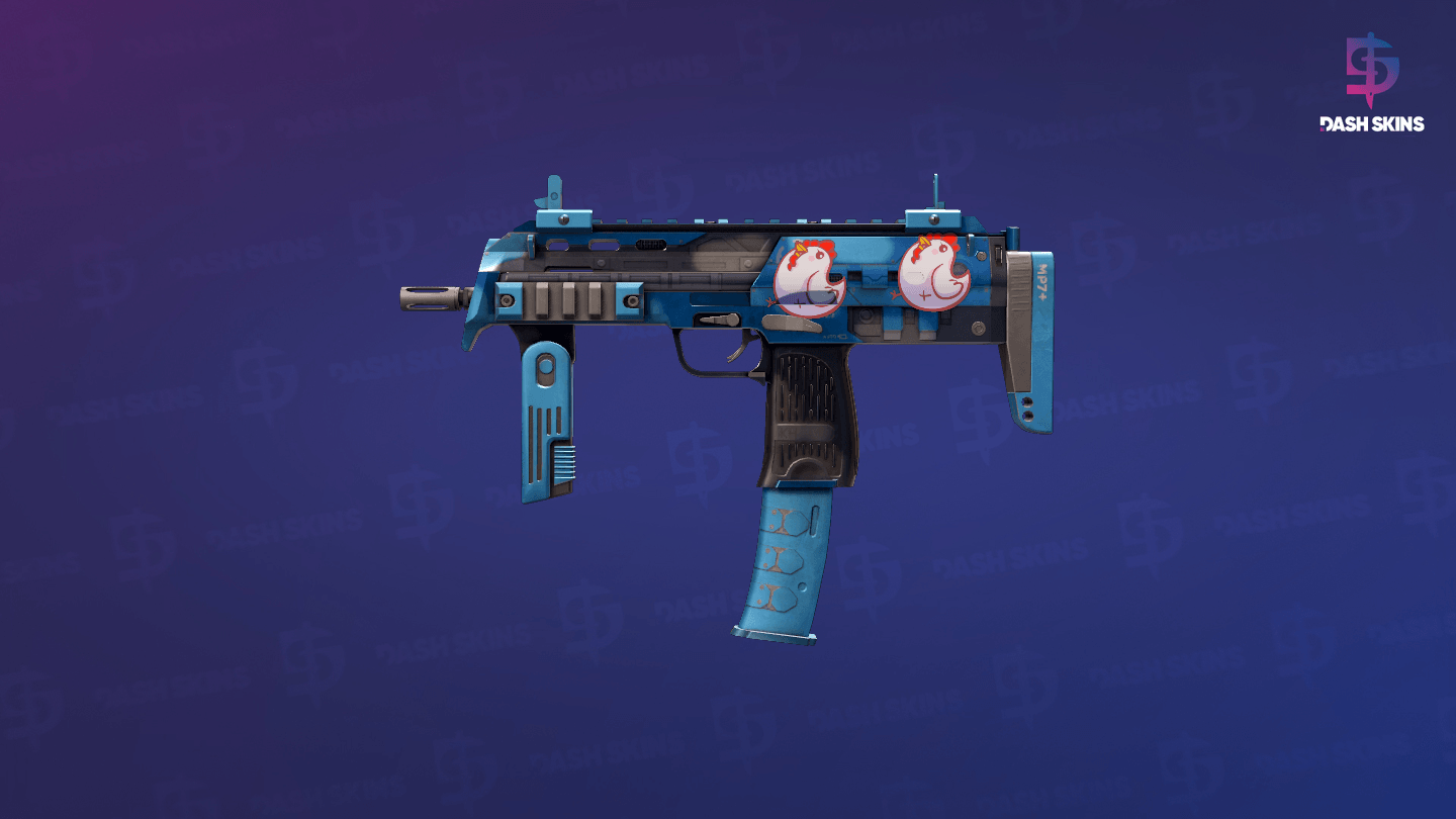 MP7 | Cirrus (Field-Tested) Screenshot Playside
