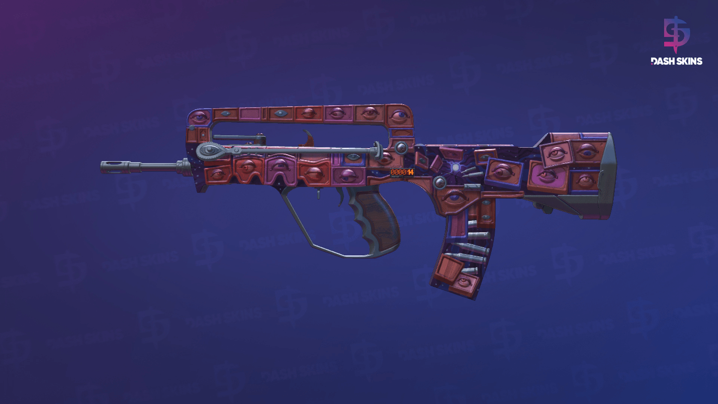 StatTrak™ FAMAS | Rapid Eye Movement (Minimal Wear) Screenshot Playside