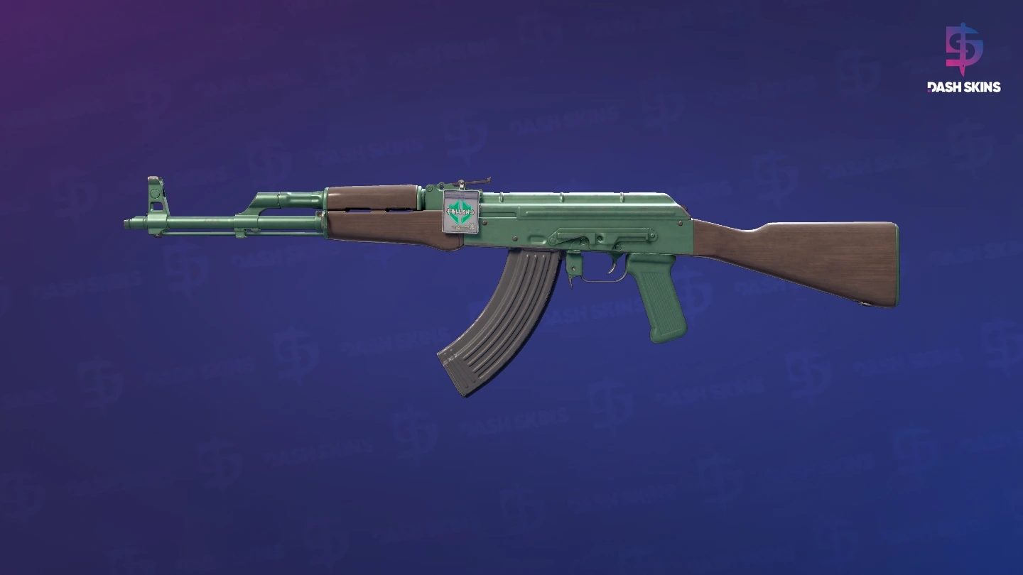 AK-47 | Wintergreen (Field-Tested) Screenshot Playside