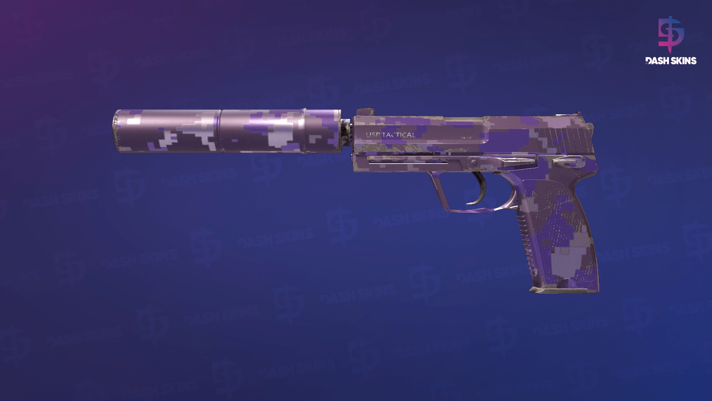 USP-S | Purple DDPAT (Field-Tested) Screenshot Playside