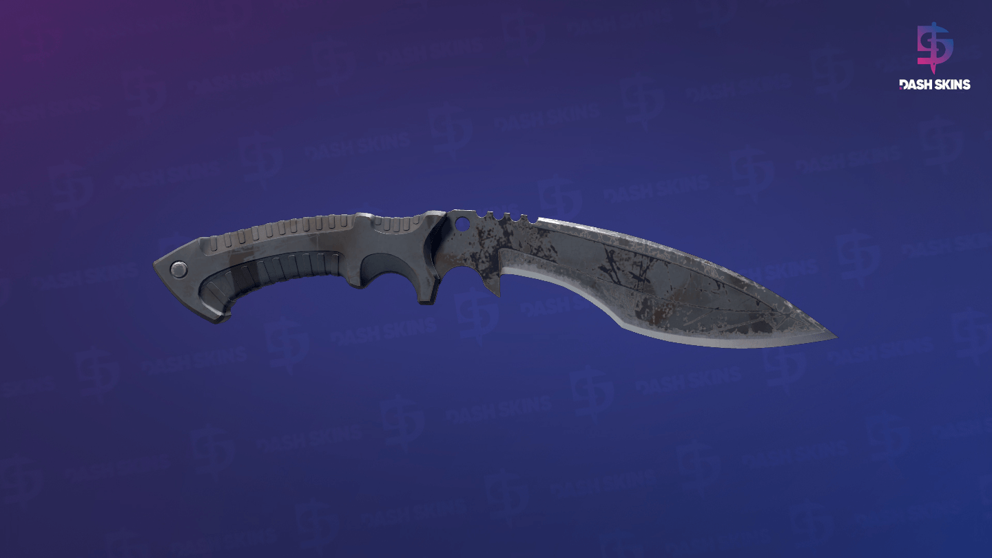 ★ Kukri Knife | Night Stripe (Well-Worn) Screenshot Playside