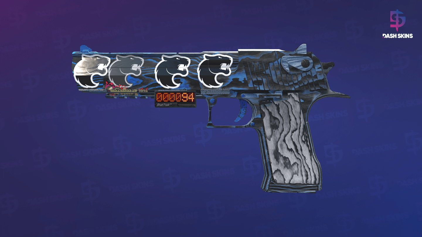 StatTrak™ Desert Eagle | Blue Ply (Minimal Wear) Screenshot Playside
