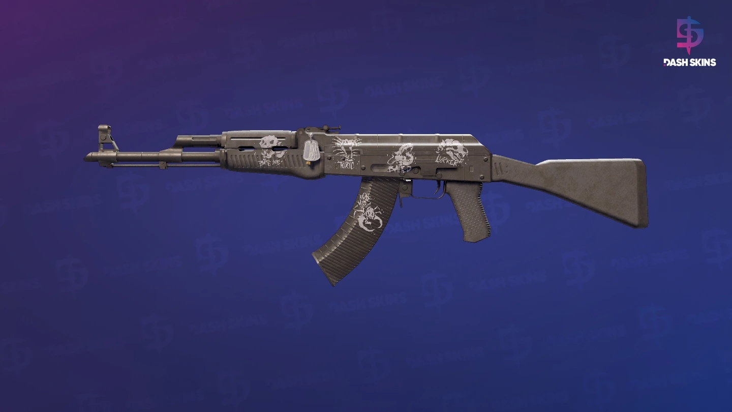 AK-47 | Slate (Battle-Scarred) Screenshot Playside