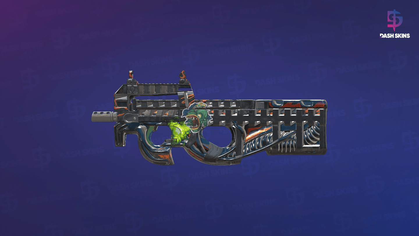 P90 | Vent Rush (Field-Tested) Screenshot Playside