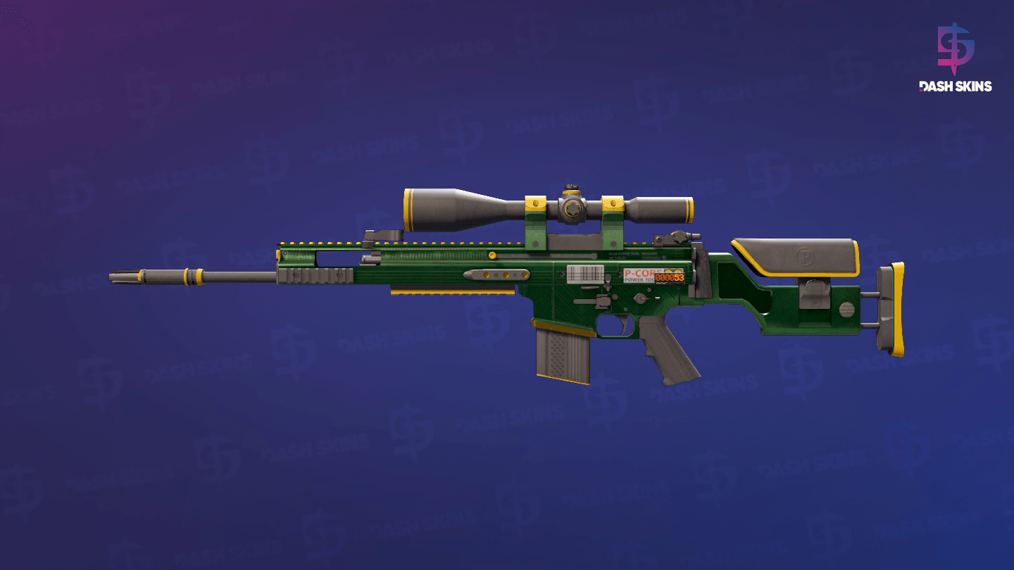 StatTrak™ SCAR-20 | Powercore (Factory New) Screenshot Playside