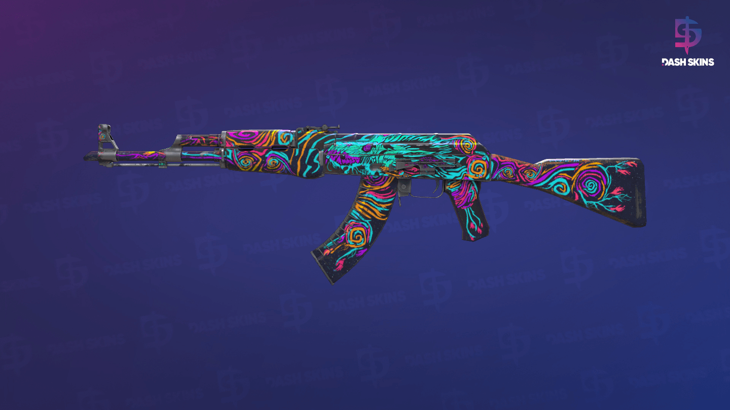 AK-47 | Nightwish (Well-Worn) Screenshot Playside
