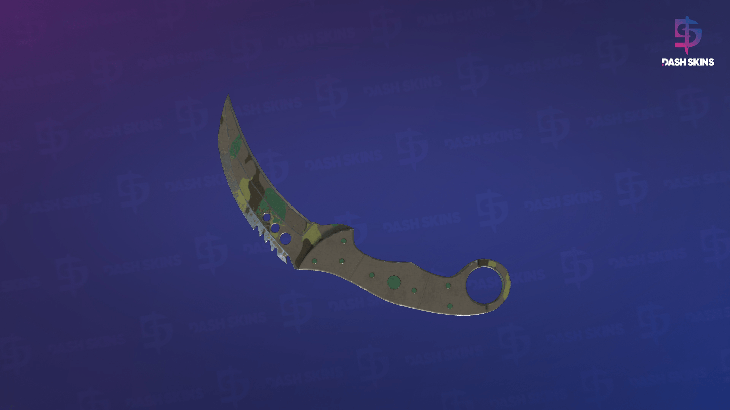 ★ Talon Knife | Boreal Forest (Well-Worn) Screenshot Playside