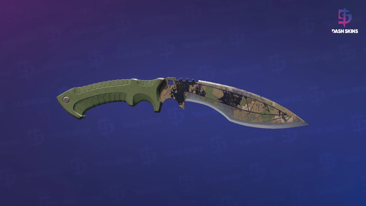 ★ Kukri Knife | Forest DDPAT (Battle-Scarred) Screenshot Playside