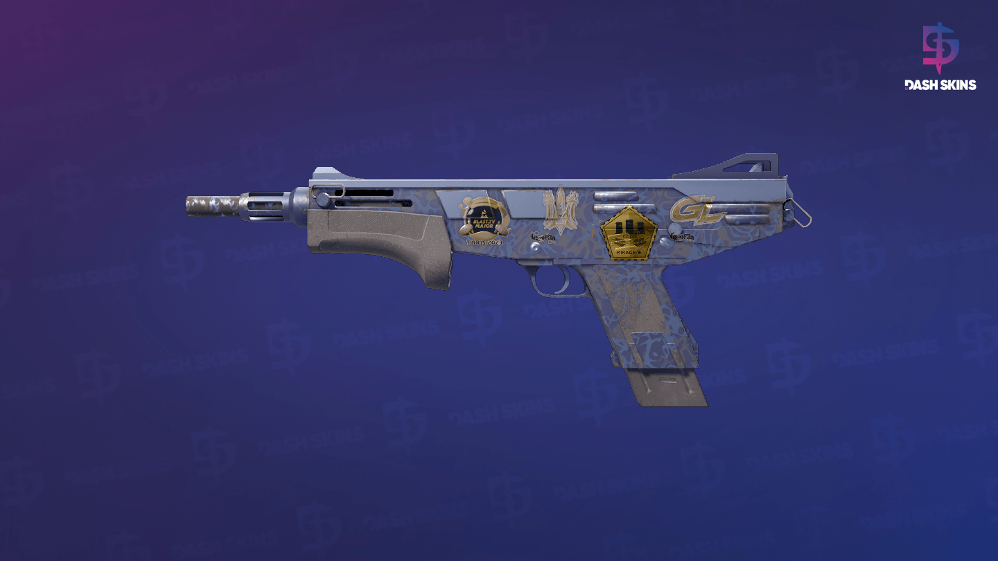 Souvenir MAG-7 | Navy Sheen (Factory New) Screenshot Playside