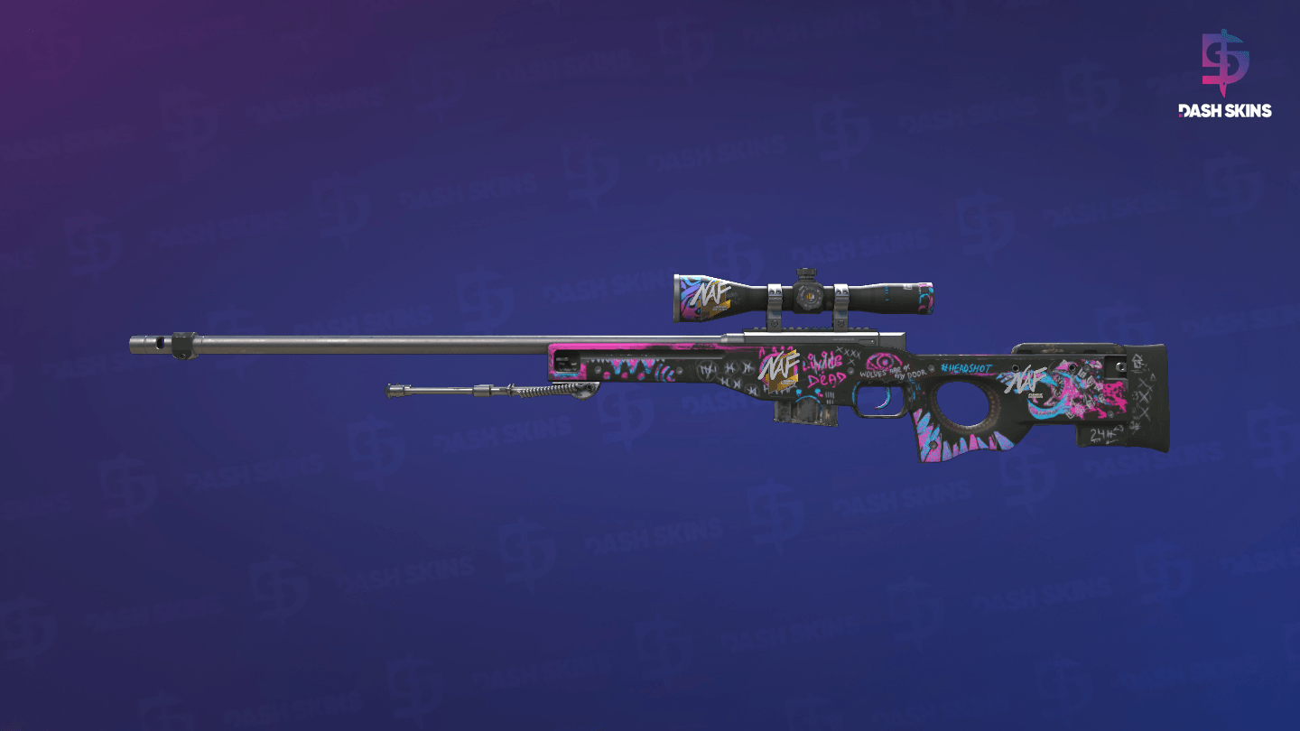 AWP | Fever Dream (Minimal Wear) Screenshot Playside