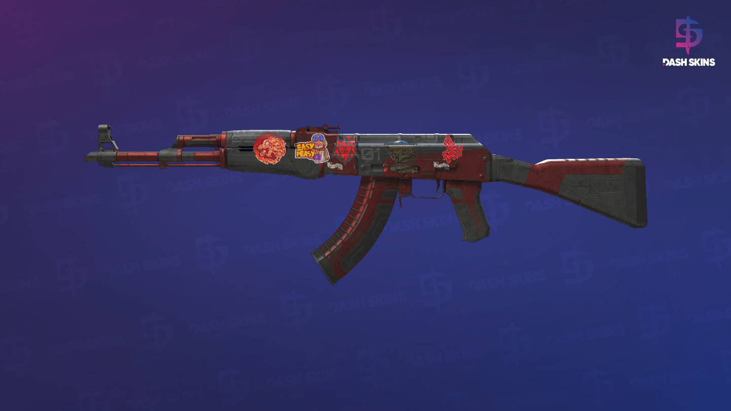 AK-47 | Orbit Mk01 (Battle-Scarred) Screenshot Playside