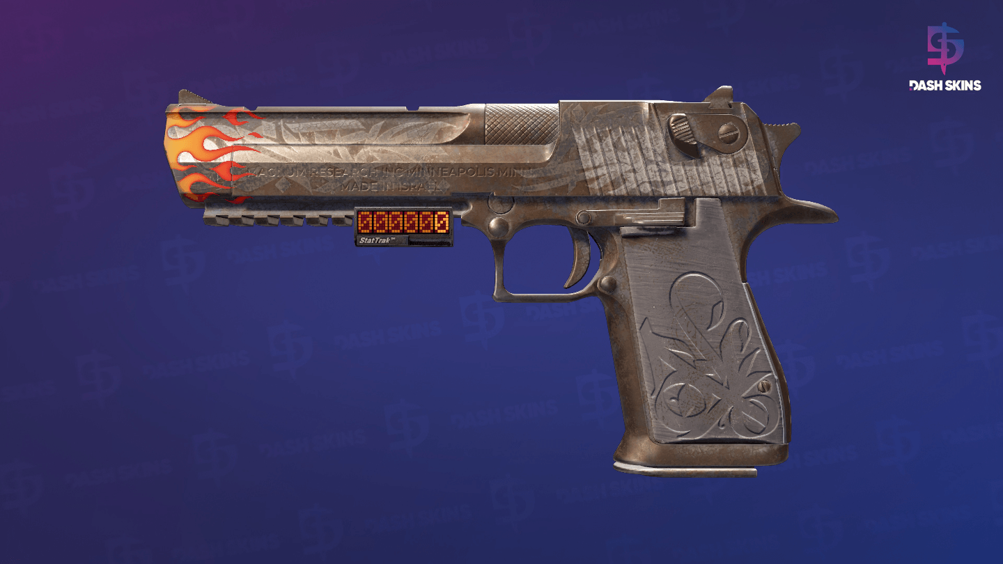 StatTrak™ Desert Eagle | Calligraffiti (Battle-Scarred) Screenshot Playside