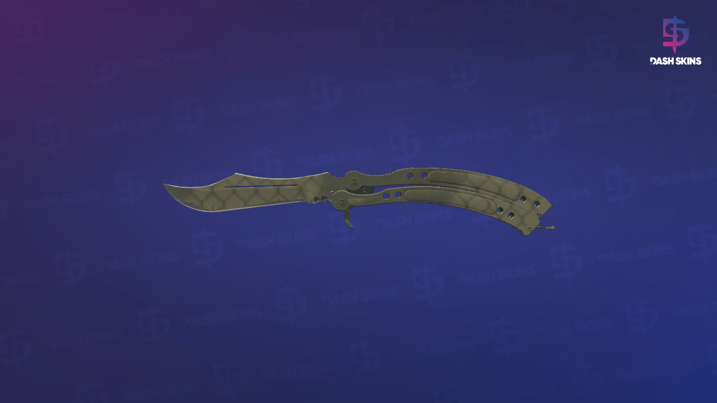 ★ Butterfly Knife | Safari Mesh (Field-Tested) Screenshot Playside