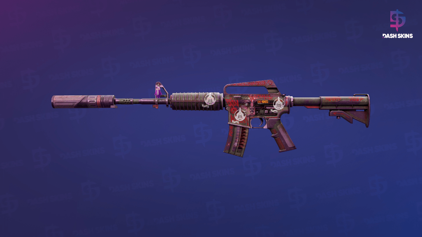 StatTrak™ M4A1-S | Night Terror (Battle-Scarred) Screenshot Playside