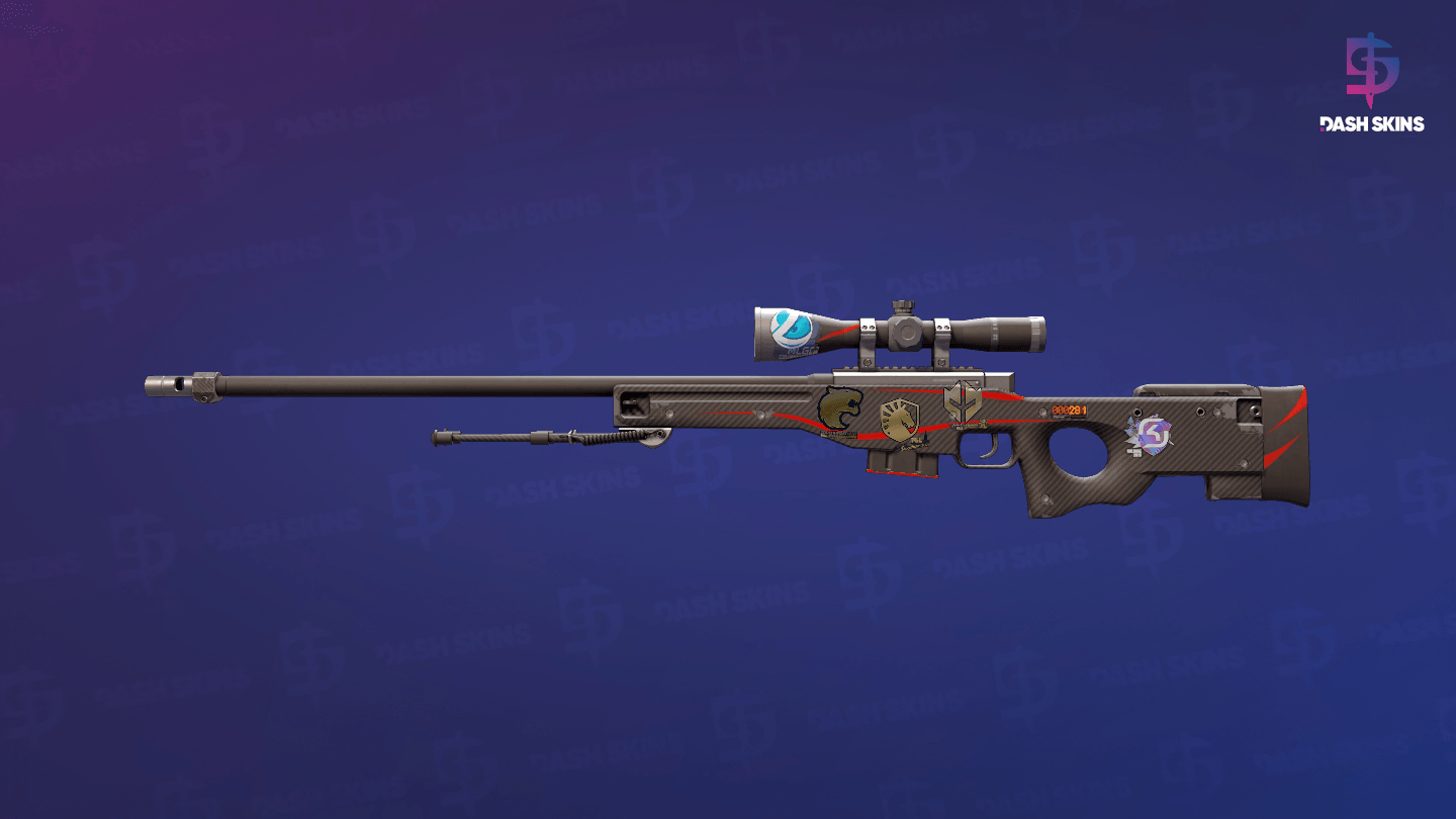 StatTrak™ AWP | Redline (Minimal Wear) Screenshot Playside