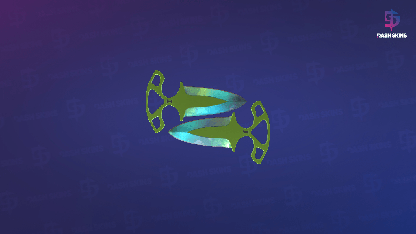 ★ Shadow Daggers | Gamma Doppler (Factory New) - Phase 4 Screenshot Playside