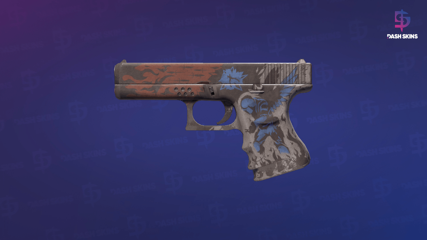 Glock-18 | Sacrifice (Well-Worn) Screenshot Playside