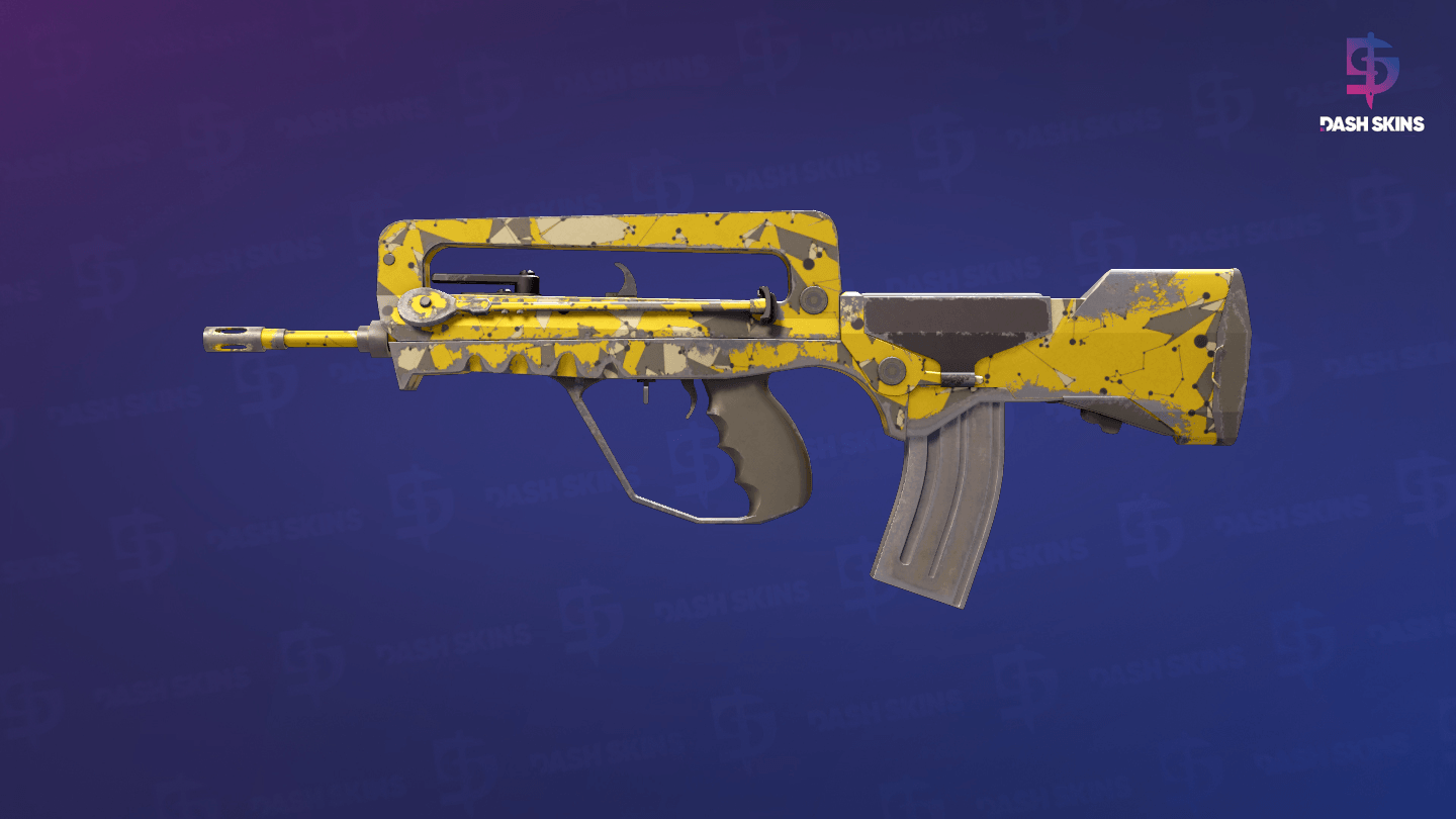 FAMAS | Neural Net (Field-Tested) Screenshot Playside