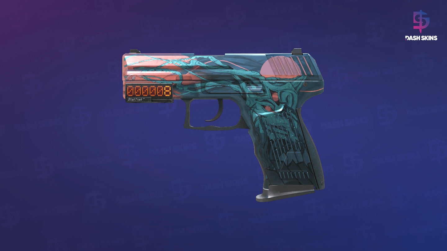 StatTrak™ P2000 | Gnarled (Minimal Wear) Screenshot Playside