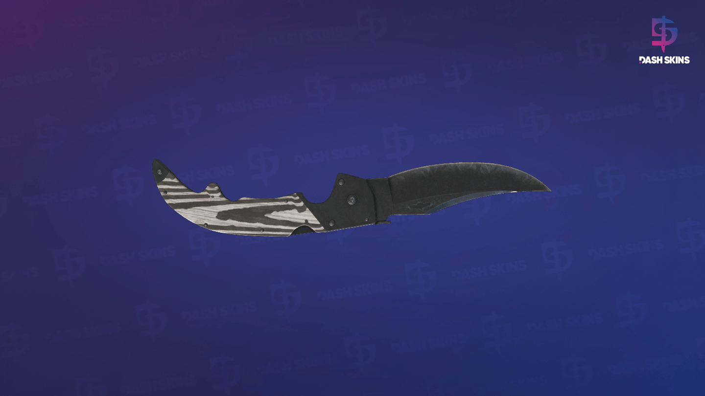 ★ Falchion Knife | Black Laminate (Field-Tested) Screenshot Playside