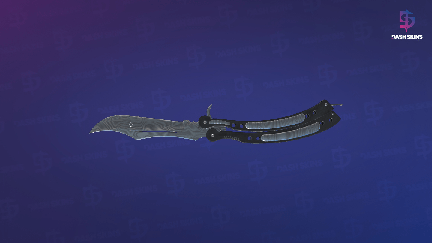 ★ StatTrak™ Butterfly Knife | Damascus Steel (Factory New) Screenshot Playside