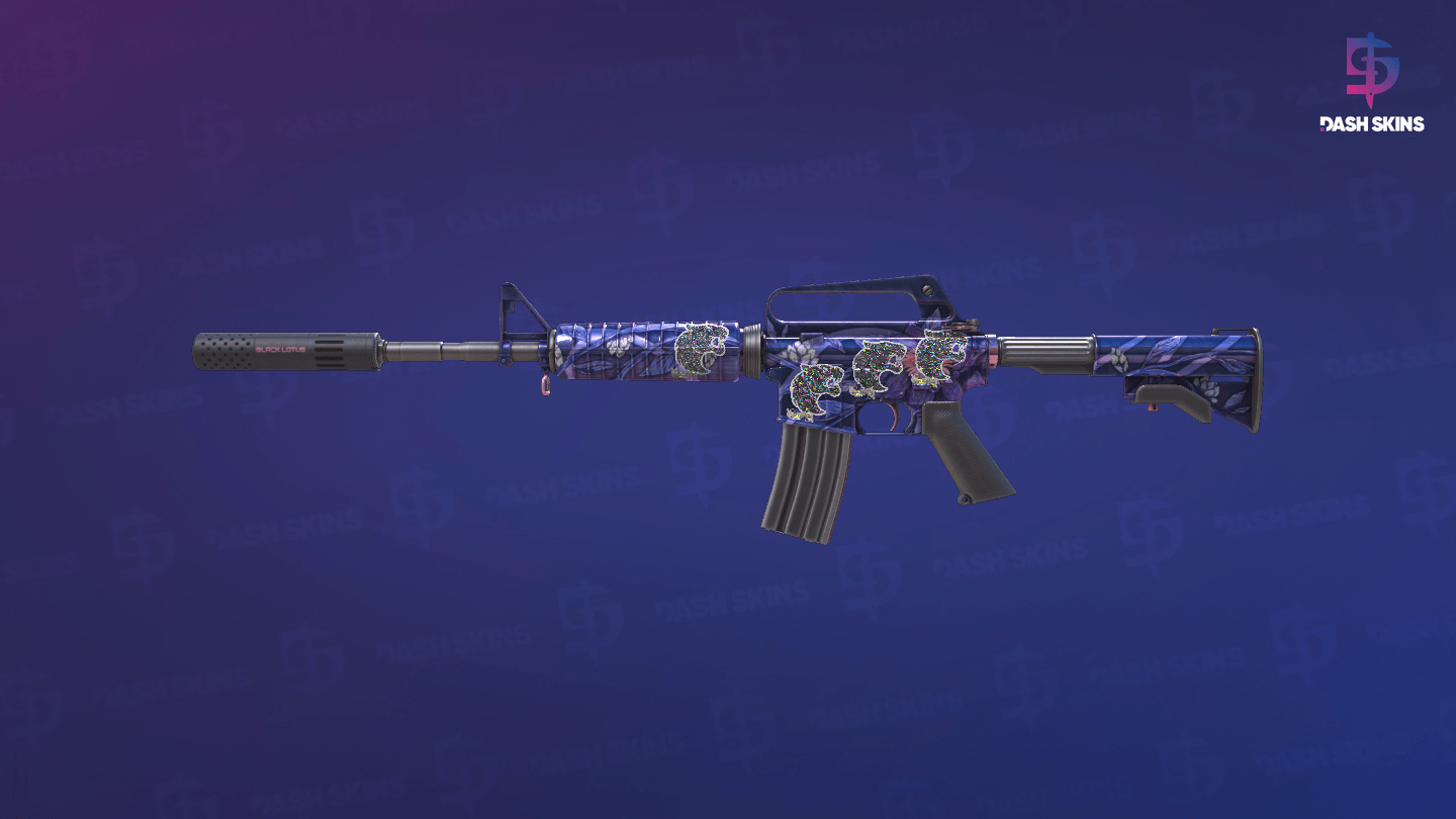 M4A1-S | Black Lotus (Field-Tested) Screenshot Playside