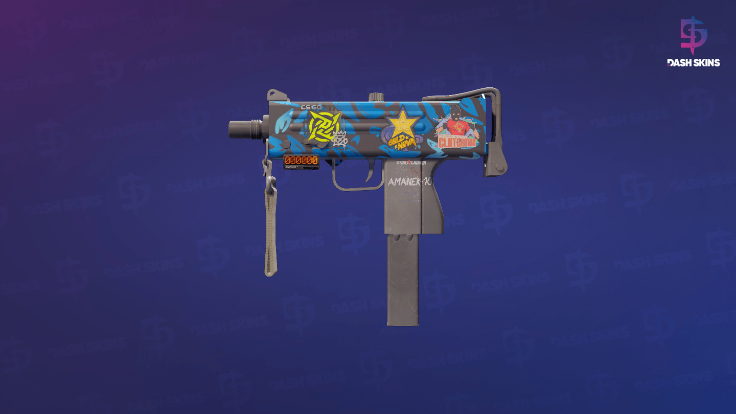 StatTrak™ MAC-10 | Oceanic (Factory New) Screenshot Playside