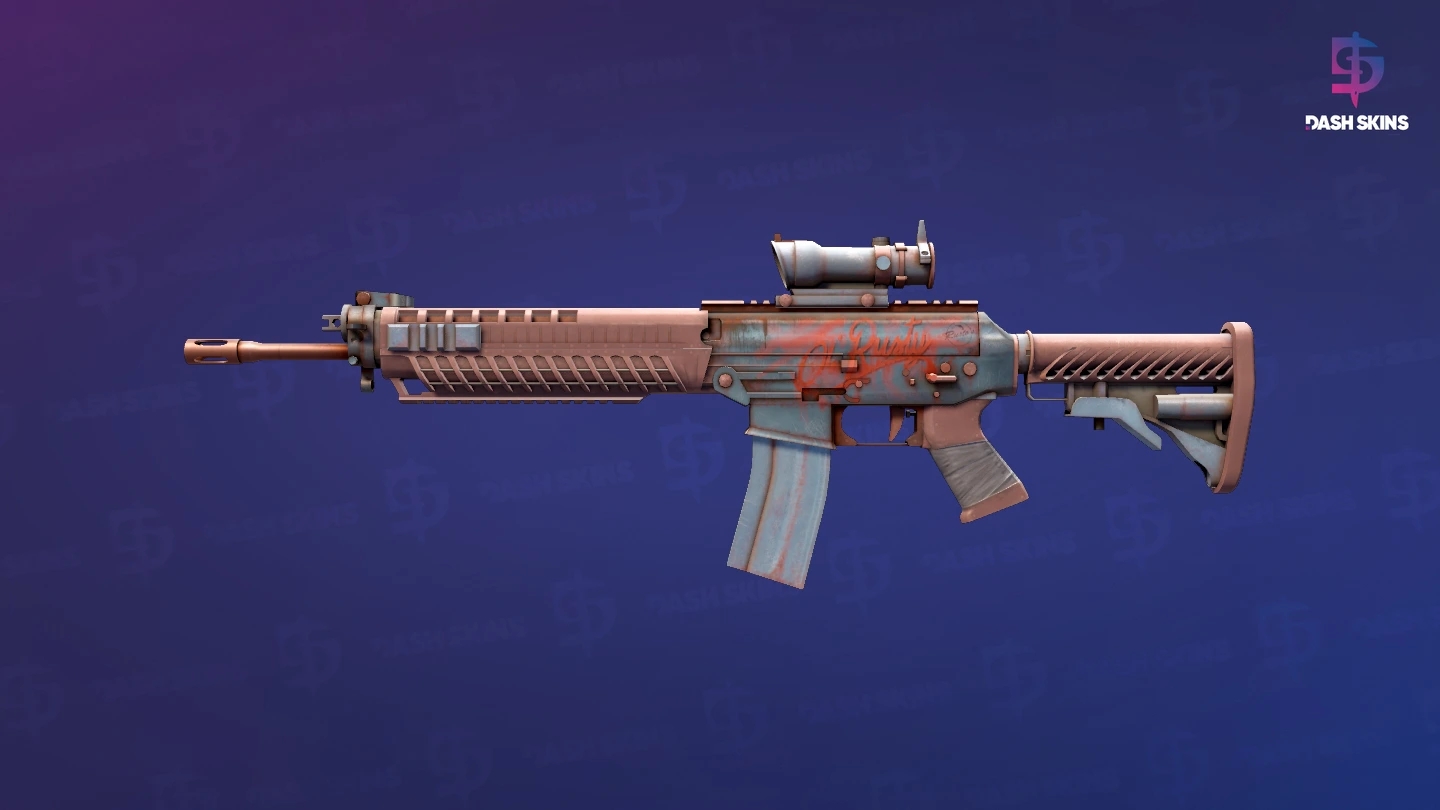 SG 553 | Ol' Rusty (Factory New) Screenshot Playside