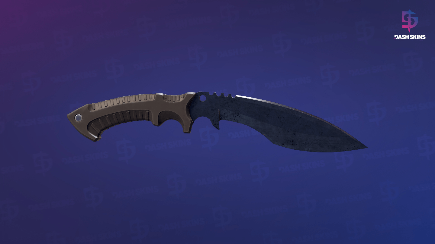 ★ Kukri Knife | Blue Steel (Field-Tested) Screenshot Playside