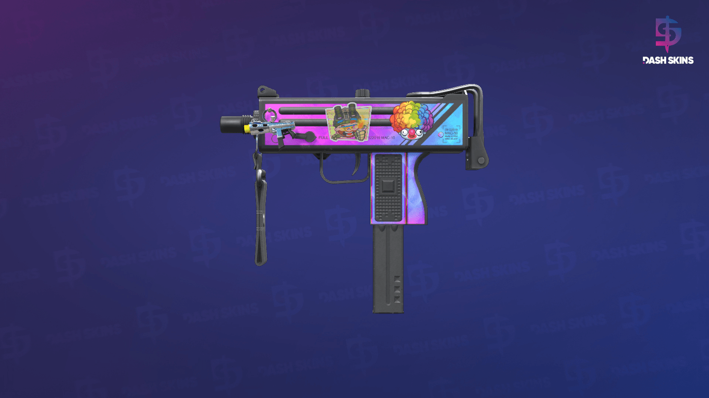 MAC-10 | Disco Tech (Field-Tested) Screenshot Playside