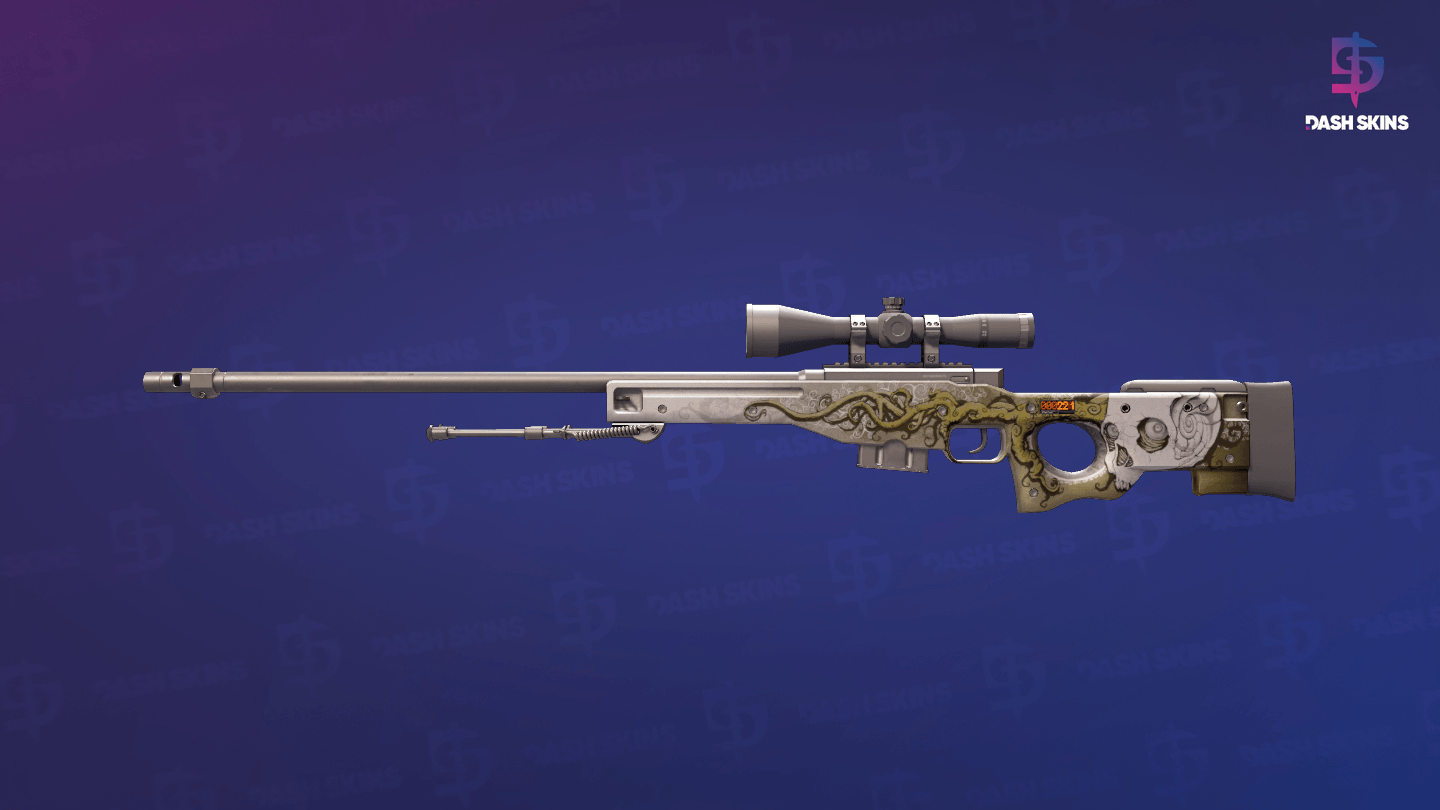 StatTrak™ AWP | Worm God (Field-Tested) Screenshot Playside