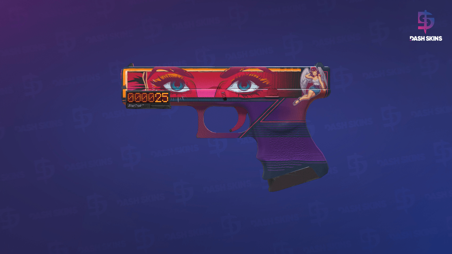 StatTrak™ Glock-18 | Vogue (Factory New) Screenshot Playside
