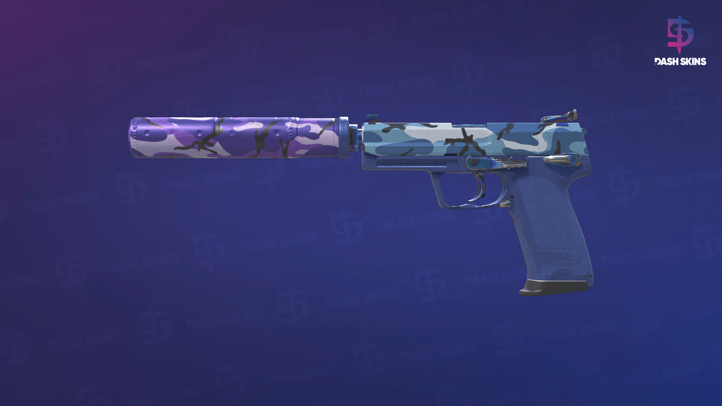 USP-S | Alpine Camo (Minimal Wear) Screenshot Playside
