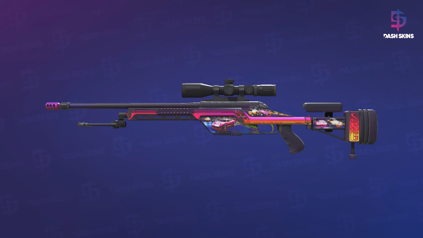 SSG 08 | Turbo Peek (Field-Tested) Screenshot Playside