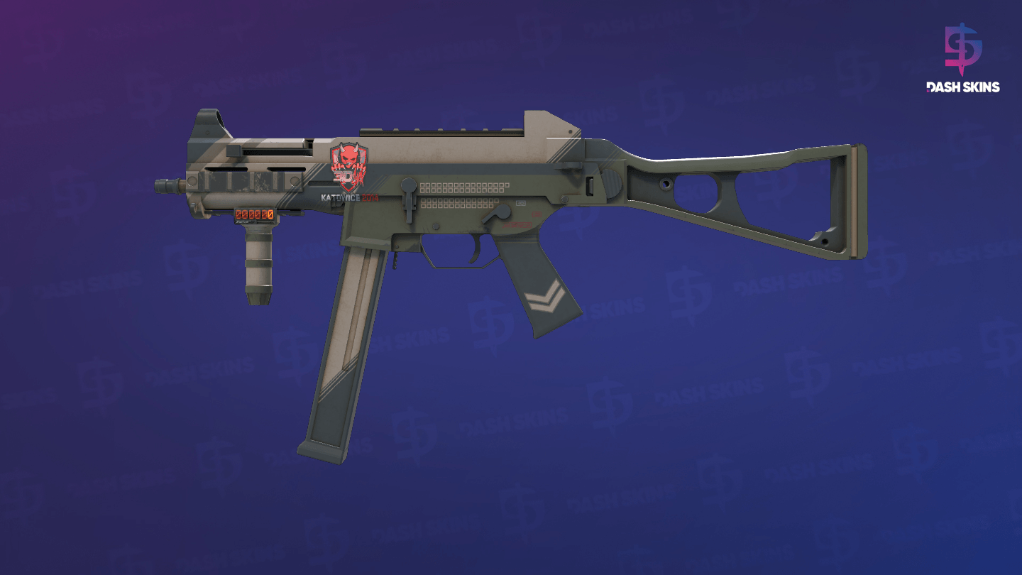 StatTrak™ UMP-45 | Corporal (Field-Tested) Screenshot Playside