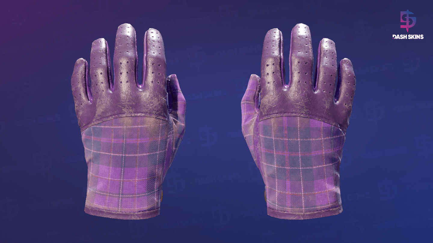 ★ Driver Gloves | Imperial Plaid (Battle-Scarred) Screenshot Playside